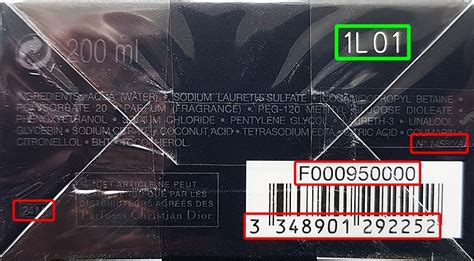 serial number dior|Dior batch code checker.